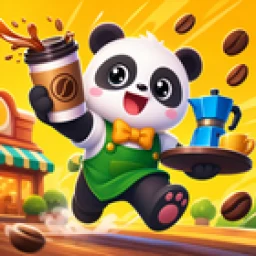 Panda Cafe Master Idle Tycoon icon