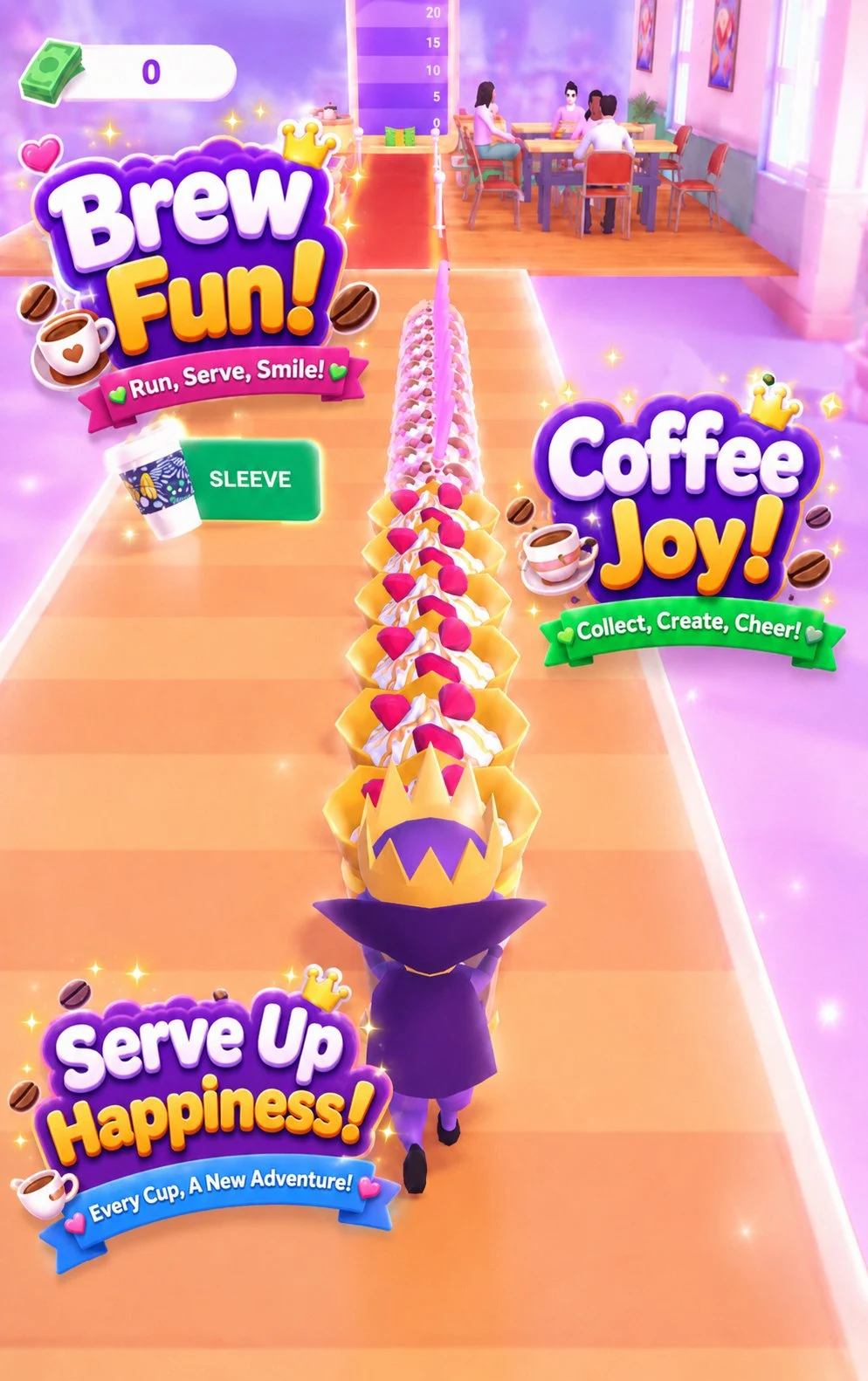 Panda Cafe Master Idle Tycoon screenshot